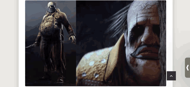 a picture of a clown is next to a picture of a man