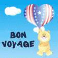 Bear Bon Voyage GIF - Bear Bon Voyage Balloon GIFs