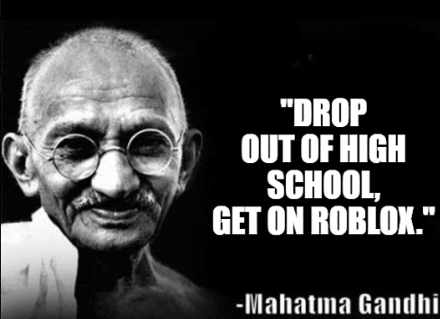 a black and white photo of mahatma gandhi with a quote