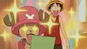 One Piece Amazed GIF - One Piece Amazed Mesmerized GIFs