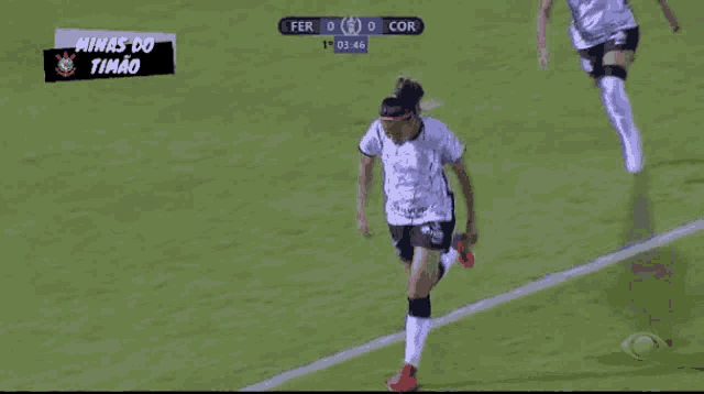 a soccer game is being played in minas do timado