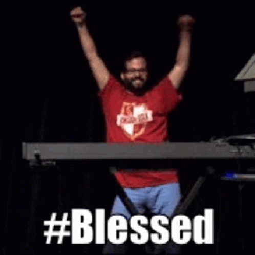 Blessed Hashtag GIF - Blessed Hashtag Robert GIFs