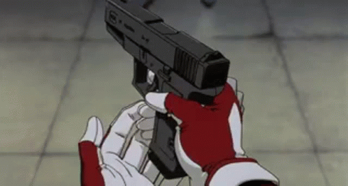 Pistol Anime GIF - Pistol Anime Reload GIFs
