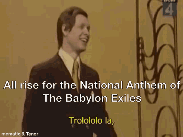 Babylon Exiles Exiles GIF - Babylon Exiles Exiles Trololo GIFs