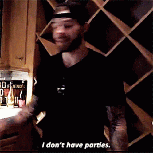Tyler Seguin I Dont Have Parties GIF - Tyler Seguin I Dont Have Parties No Parties GIFs
