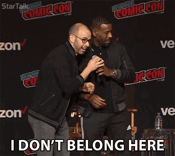 I Dont Belong Here Its Not My Place GIF - I Dont Belong Here Its Not My Place Joking GIFs