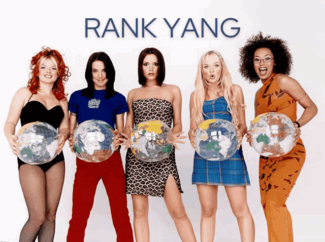 Spice Girls Rank Yang Andrew Yang GIF