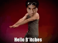 Miki Shinichiro Hello Bitches GIF - Miki Shinichiro Hello Bitches Hello GIFs