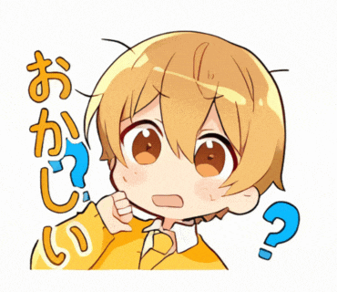 a cartoon of a boy with a question mark on his chest
