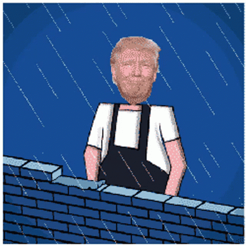 Trumpy Donald Trump GIF - Trumpy Donald Trump Wall GIFs