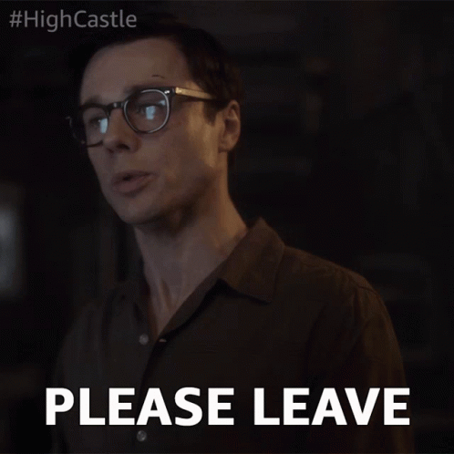 Please Leave Go Away GIF - Please Leave Go Away Get Out GIFs