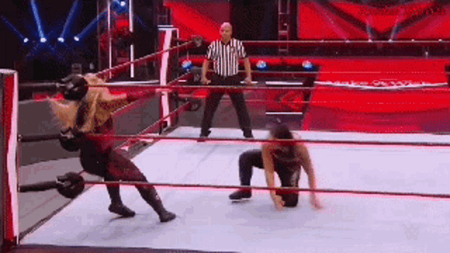 Shayna Baszler Wwe Raw GIF - Shayna Baszler Wwe Raw Punching GIFs