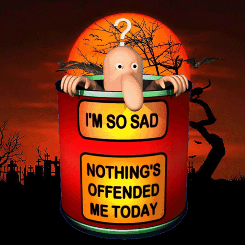 Nothing Offended Me Be Offended GIF - Nothing Offended Me Be Offended Take Offence GIFs