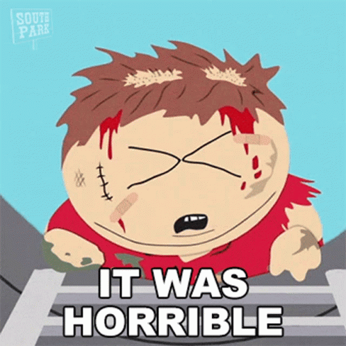It Was Horrible Eric Cartman GIF - It Was Horrible Eric Cartman South Park GIFs