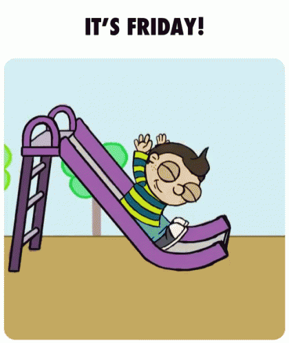 Friday Slide GIF - Friday Slide Cartoons GIFs