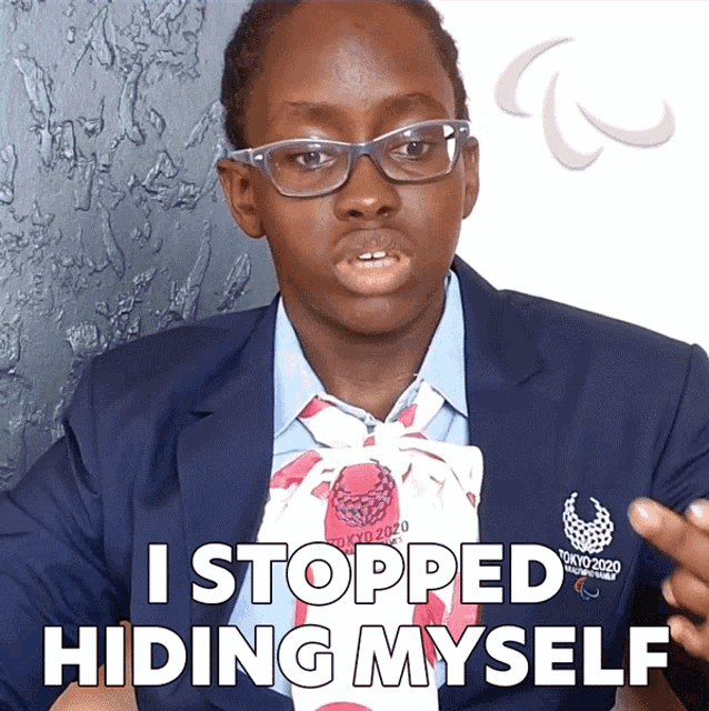I Stopped Hiding Myself Husnah Kukundakwe GIF - I Stopped Hiding Myself Husnah Kukundakwe Wethe15 GIFs