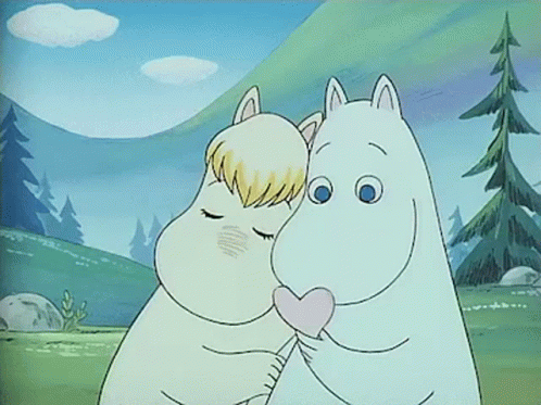 Moomin Heart GIF - Moomin Heart Love GIFs