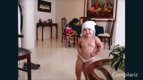 Lol GIF - Baby Dancing Cute GIFs
