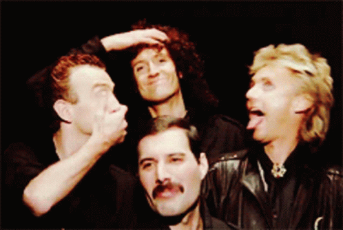 Queen Rock And Roll GIF - Queen Rock And Roll Band GIFs
