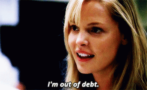 Greys Anatomy Izzie Stevens GIF - Greys Anatomy Izzie Stevens Im Out Of Debt GIFs