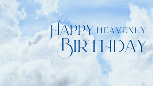 Happy Birthday Heavenly Birthday GIF - Happy Birthday Heavenly Birthday Heavenly Birthday Wishes GIFs