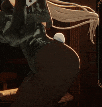 a close up of a woman 's butt with a playing card on her shoulder