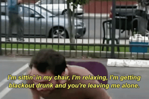 Drunk Relaxing GIF - Drunk Relaxing Charlie Kelly GIFs