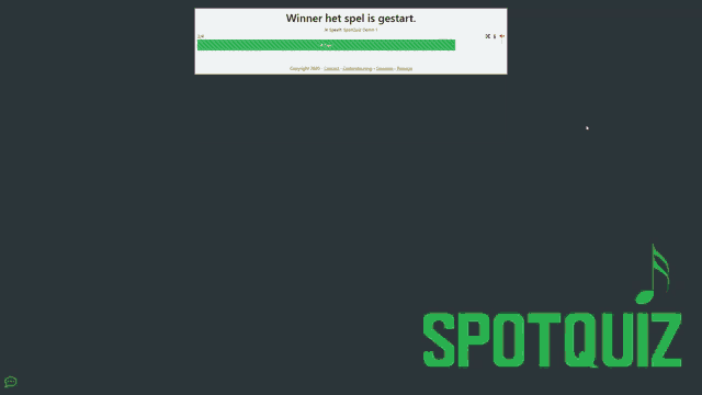 a screenshot of a website called spotquiz with a picture of a man on it