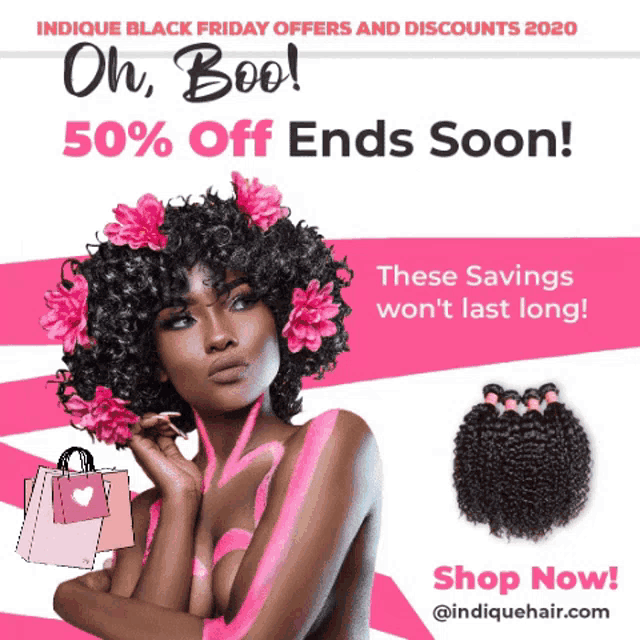 Black Friday Black Friday Indique Hair Deals GIF