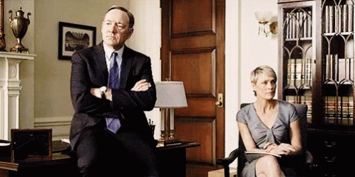 Underwood Agreement GIF - House Of Cards Francis Underwood Claire Underwood GIFs