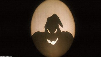 Bats GIF - The Nightmare Before Christmass Shadowy Figure Bats GIFs