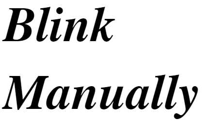 Blink Manually GIF - Blink Manually Meme GIFs