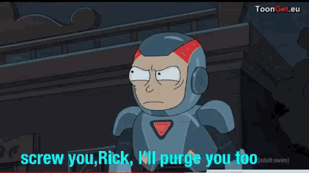 Rick And Morty Purge GIF - Rick And Morty Purge Morty GIFs