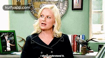 I Donitunderstand It.L Median+seal.Gif GIF - I Donitunderstand It.L Median+seal Amy Poehler Person GIFs