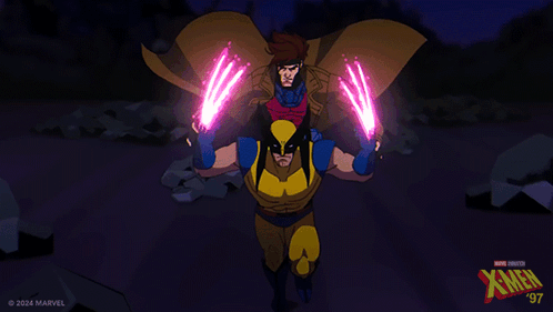 Ready To Fight Gambit GIF - Ready To Fight Gambit Wolverine GIFs
