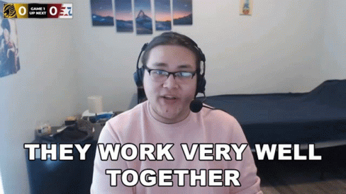 They Work Very Well Together Caleb Sullivan GIF - They Work Very Well Together Caleb Sullivan Myflin GIFs