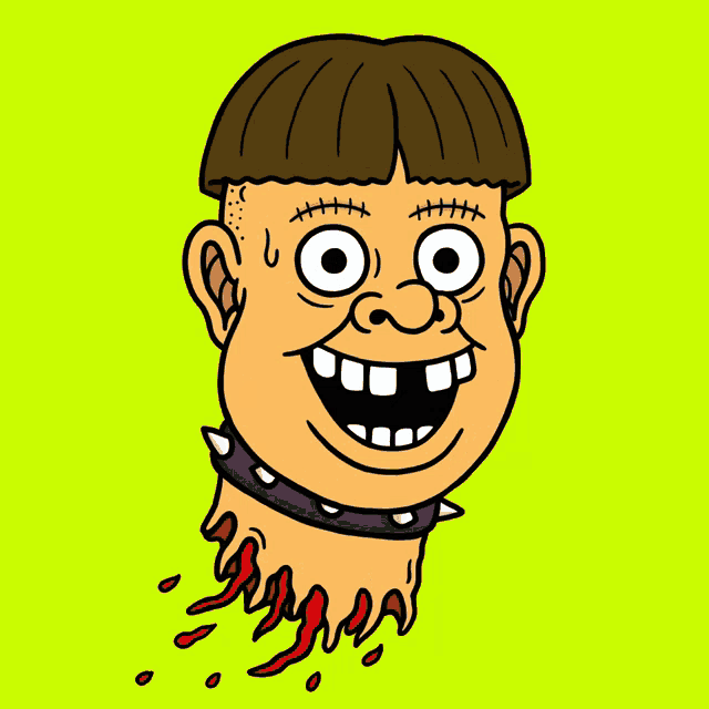 a cartoon drawing of a woman wearing a tiara