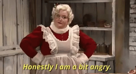 Mrs Clause Angry GIF - Mrs Clause Angry GIFs