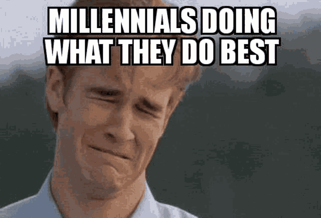 Millennials Millennial Crying GIF - Millennials Millennial Millennial Crying GIFs