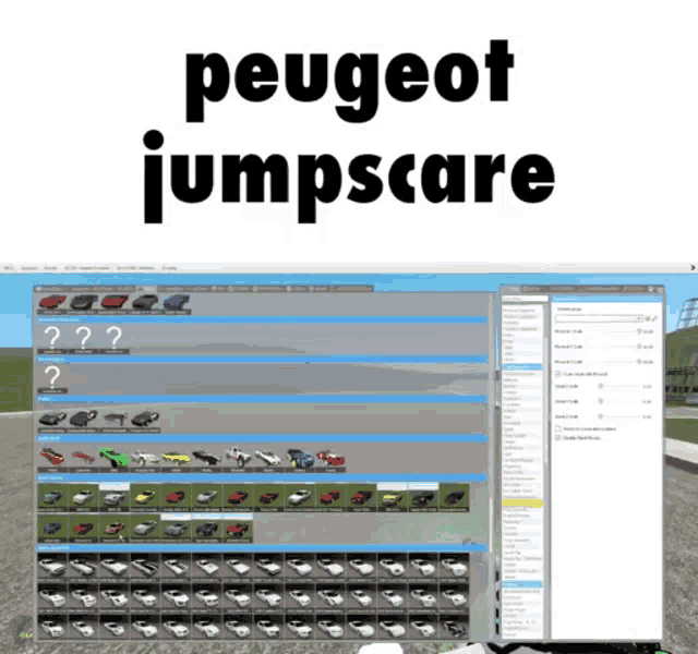 Peugeot Jumpscare GIF - Peugeot Jumpscare Car GIFs