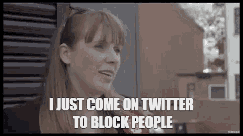 Angela Rayner Blocking People On Twitter GIF - Angela Rayner Blocking People On Twitter GIFs