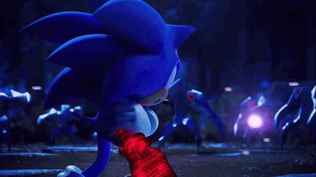 Sonic The Hedgehog Sonic Frontiers GIF - Sonic The Hedgehog Sonic Frontiers Sonic Hurt GIFs