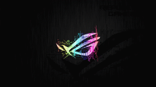 Asusrog Rainbow GIF - Asusrog Rainbow Logo GIFs