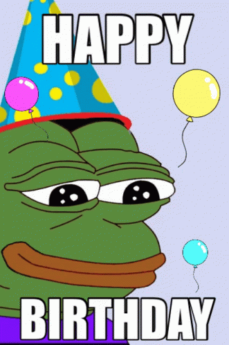 Pepe Frog GIF - Pepe Frog Happy Birthday GIFs