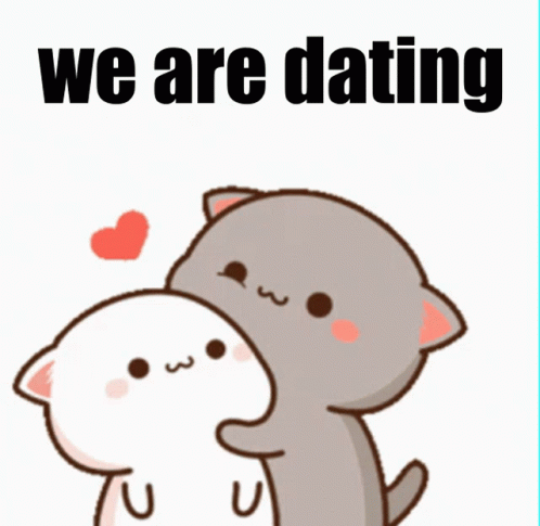 We Are Dating Peach Cats GIF - We Are Dating Peach Cats Cute GIFs