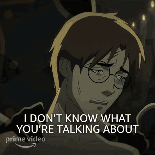 I Dont Know What Youre Talking About Percival De Rolo Iii GIF - I Dont Know What Youre Talking About Percival De Rolo Iii The Legend Of Vox Machina GIFs