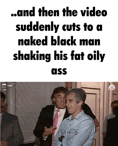 two men are shaking their fat oily ass in a 1992 photo