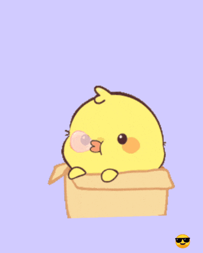 a cartoon of a chicken with a star on its head and the words sakarep muu