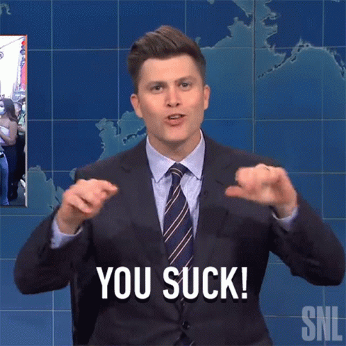 You Suck Saturday Night Live GIF - You Suck Saturday Night Live Youre A Mess GIFs