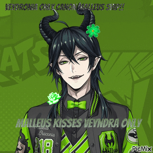 a picture of maleficent from malleus kisses heyenda only